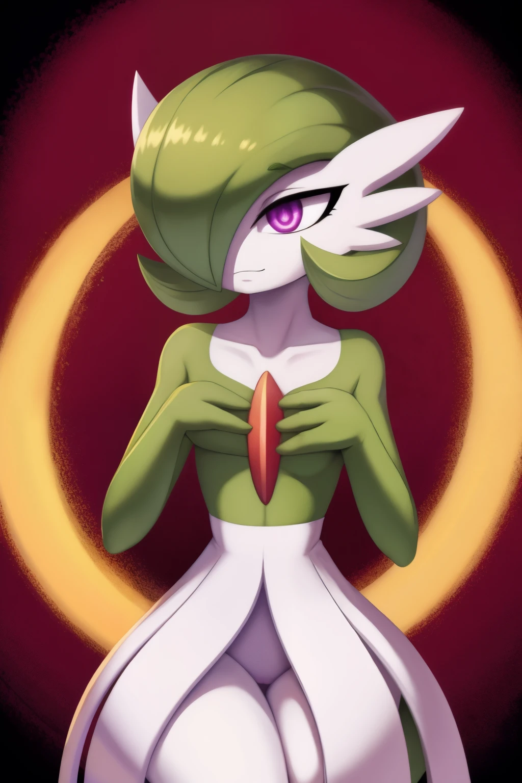 Gardevoir, empty eyes, spiral eyes, enchanted, entraced, hypnotized