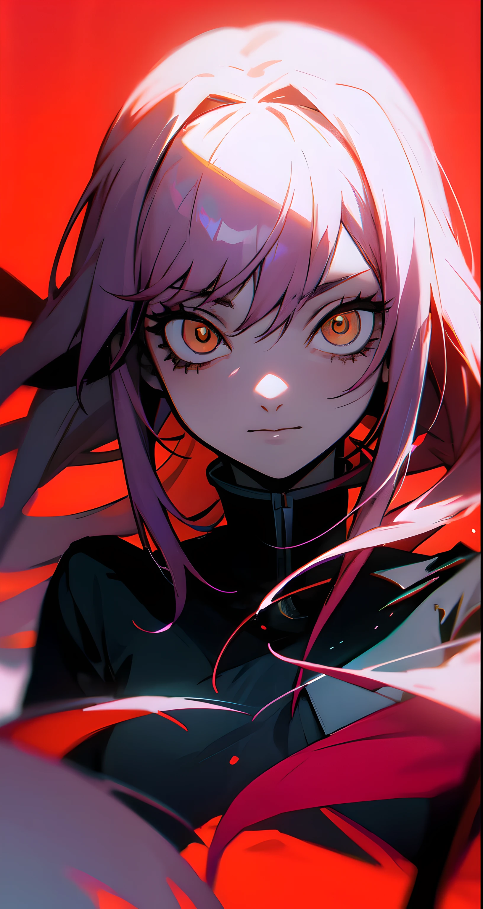 Chica de anime con sangre en la cara y los dientes, Arte detallado del anime digital, Yandere intrincado, Gapmoe Yandere, Dientes babeantes descubiertos, Yandere, Arte de anime limpio y meticuloso, Gapmoe Yandere Grimdark, Arte detallado del anime, por Kamagurka, Cara de anime enojada altamente detallada, Retrato Gapmoe Yandere Grimdark, horror!! Altamente detallado