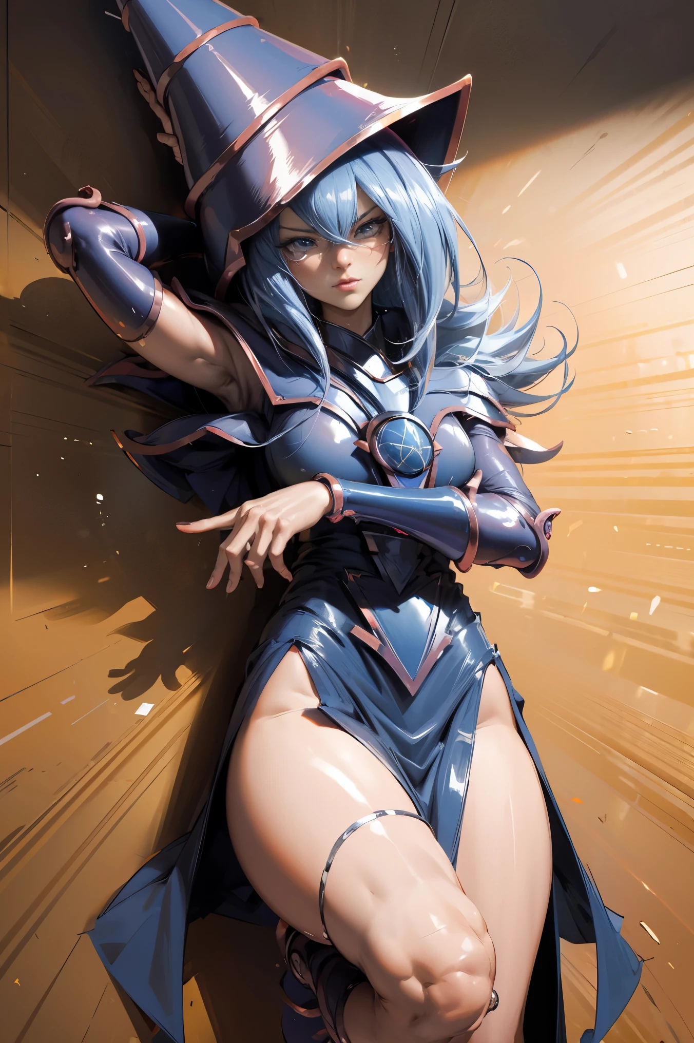 Dark magician gils nude . Coqueta. Sexy. Hot. Pose de magia