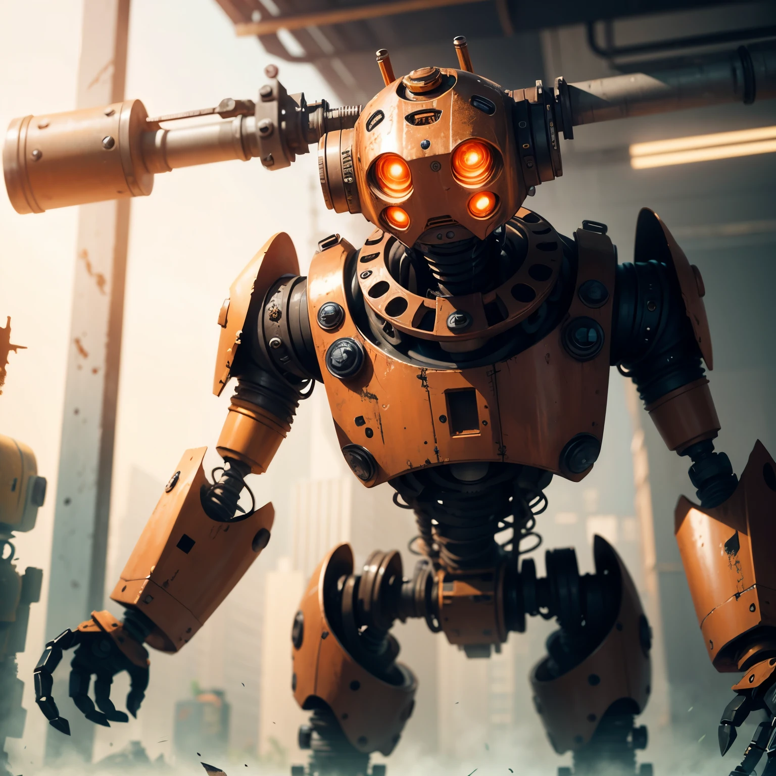 Develop a rusty robot 