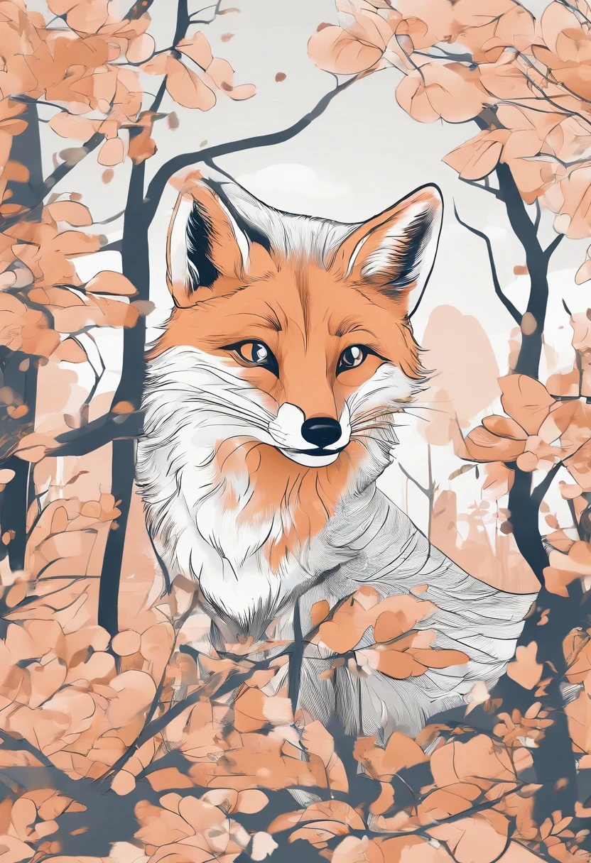 (best quality,4K,8 thousand,mackerel,masterpiece:1.2),very detailed,(realistic,photorealistic,photo-realistic:1.37),anthropomorphic femboy fox,illustration,soft and fluffy fur,slim and slim body,Expressive and intelligent eyes,Playful personality and mischievous smile,Dynamic and dynamic poses,Natural and lush garden environment,Warm golden sunlight shining through the trees,petals floating in the air,A gentle wind is shaking the leaves,The faint sound of birds chirping from afar,The color contrast between the fox fur and the flowers is striking.,Bright and vivid color palette with pastel tones,Soft, soft lighting that highlights the fox’s features.