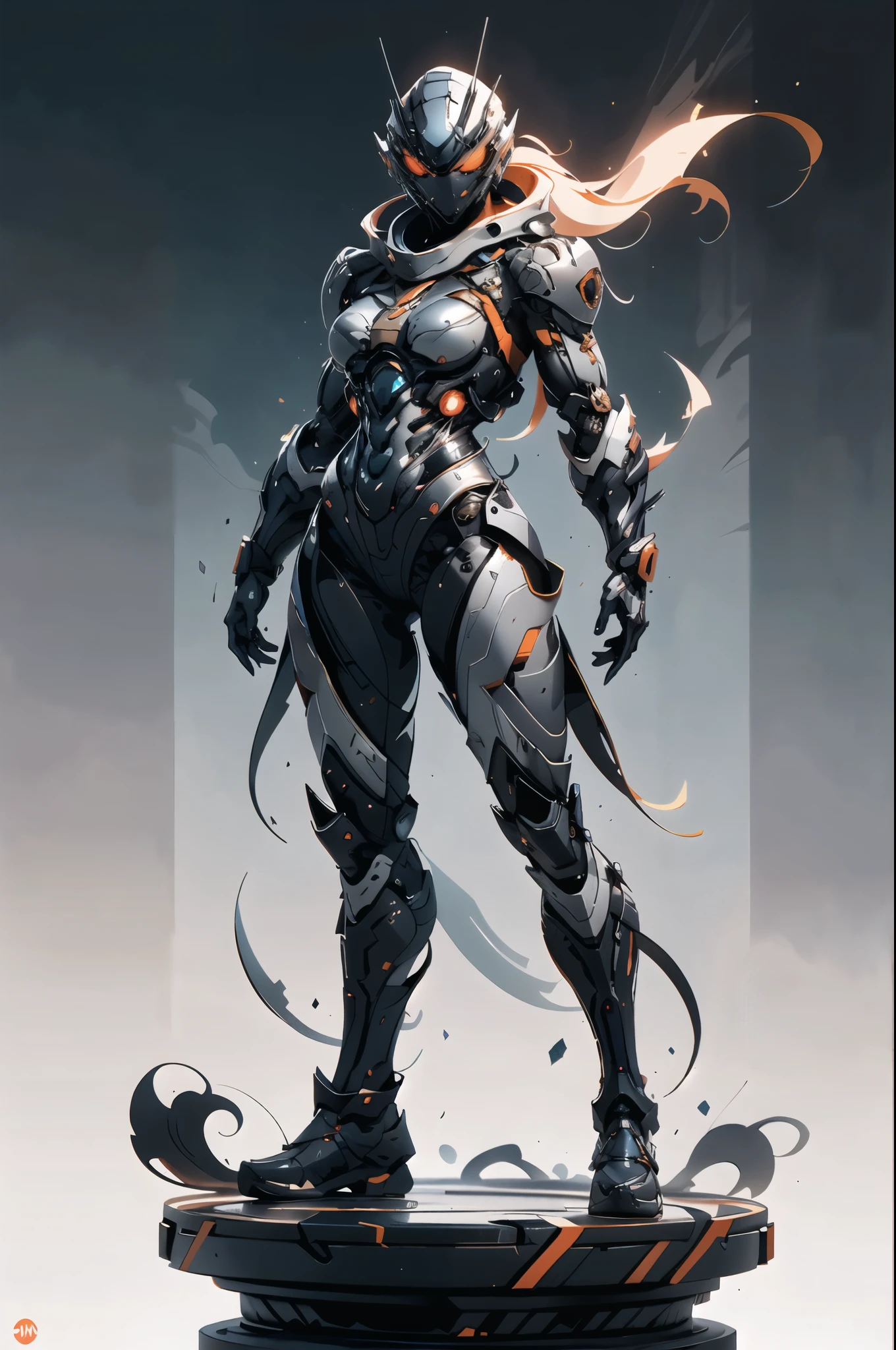 A super a high-tech biotech battle suit, standing on a rooftop, looking over the city, Japanese tokusatsu and American comic style, biometallic texture of the suit, sleek and shiny, dynamic, fast, natural light, cinematic, high quality, high resolution, high detail, sophisticated design, dramatic, high definition, ultra-detailed, ultra-fine painting, extremely delicate, creativity, Natural light, cinematic lighting, best shadow, masterpiece-anatomy-perfect