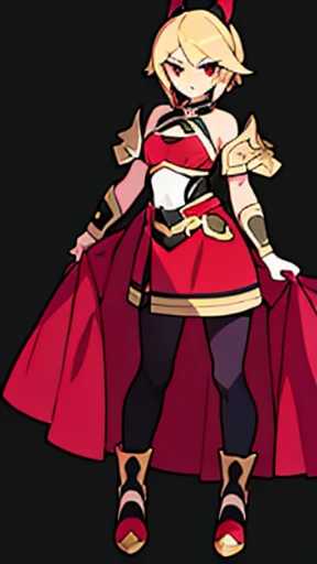 1girl, fantasy character design, warm color outfit armored dress,