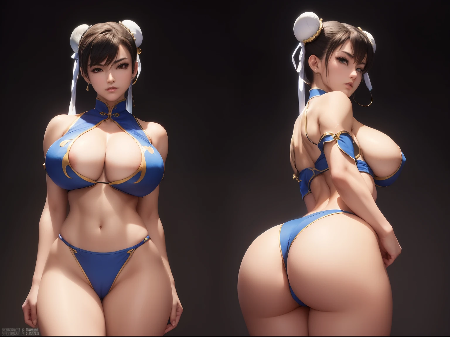 (((chun li))) ((de streetfigther)) (((enormes tetas)))((8k))),((cuerpo completo))(((Amazing tits)))caliente, hermosa,((Hornie)), 8k, hiperrealista todo como un motor irreal trazado de rayos render ((estilo humano hiperealista)),(((Empty dark background))). hiperrealista todo como un motor irreal trazado de rayos render estilo humano realista ,(((Empty dark background)))., Suavemente iluminado, Intimo exquisito detalle, sharp focus, intrincadamente detallado, rewarded photography, small-catchlight, bajo contraste, alta nitidez, facial-symmetry, profundidad de campo, cinematic background, Renderizado del motor irreal, Imagen central, dream-like, Suavemente iluminado, intimo, imagen de cuerpo completo ,cuerpo completo,((tetona)),((piernas torneadas)) perfect ass ecchi