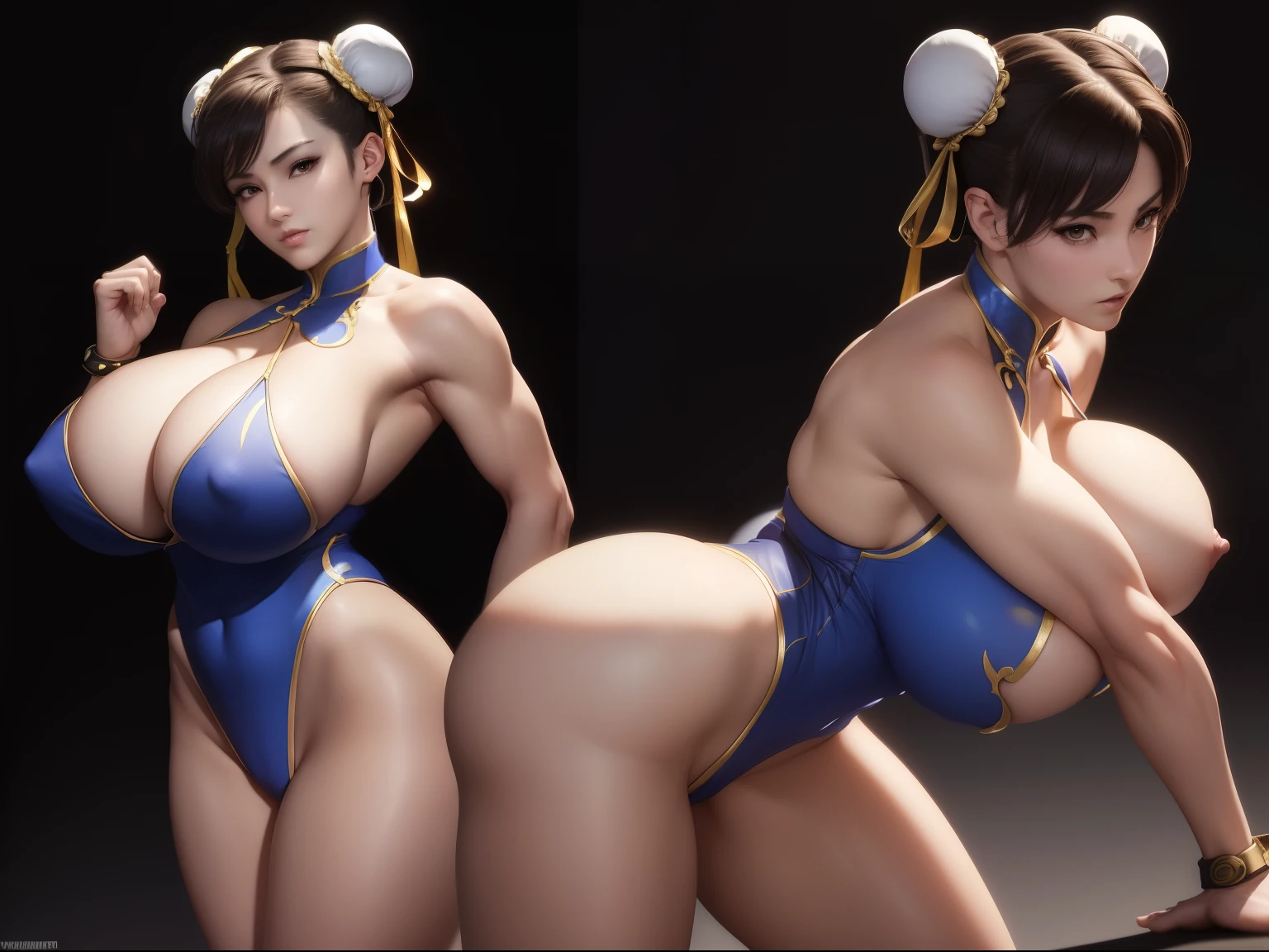 (((chun li))) ((de streetfigther)) (((enormes tetas)))((8k))),((cuerpo completo))(((Amazing tits)))caliente, hermosa,((Hornie)), 8k, hiperrealista todo como un motor irreal trazado de rayos render ((estilo humano hiperealista)),(((Empty dark background))). hiperrealista todo como un motor irreal trazado de rayos render estilo humano realista ,(((Empty dark background)))., Suavemente iluminado, Intimo exquisito detalle, sharp focus, intrincadamente detallado, rewarded photography, small-catchlight, bajo contraste, alta nitidez, facial-symmetry, profundidad de campo, cinematic background, Renderizado del motor irreal, Imagen central, dream-like, Suavemente iluminado, intimo, imagen de cuerpo completo ,cuerpo completo,((tetona)),((piernas torneadas)) perfect ass ecchi