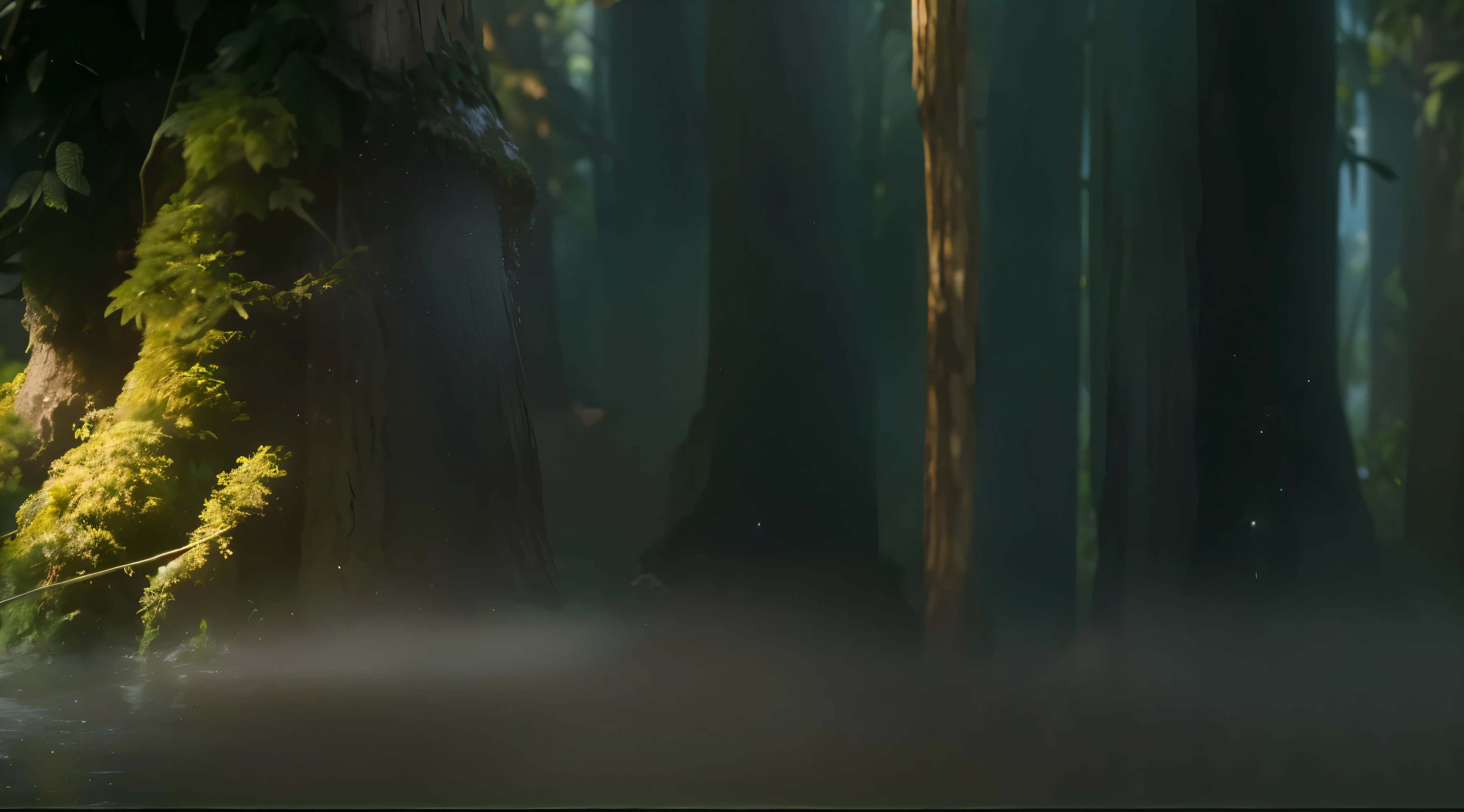 reality,forest,trees,Light,迷雾forest