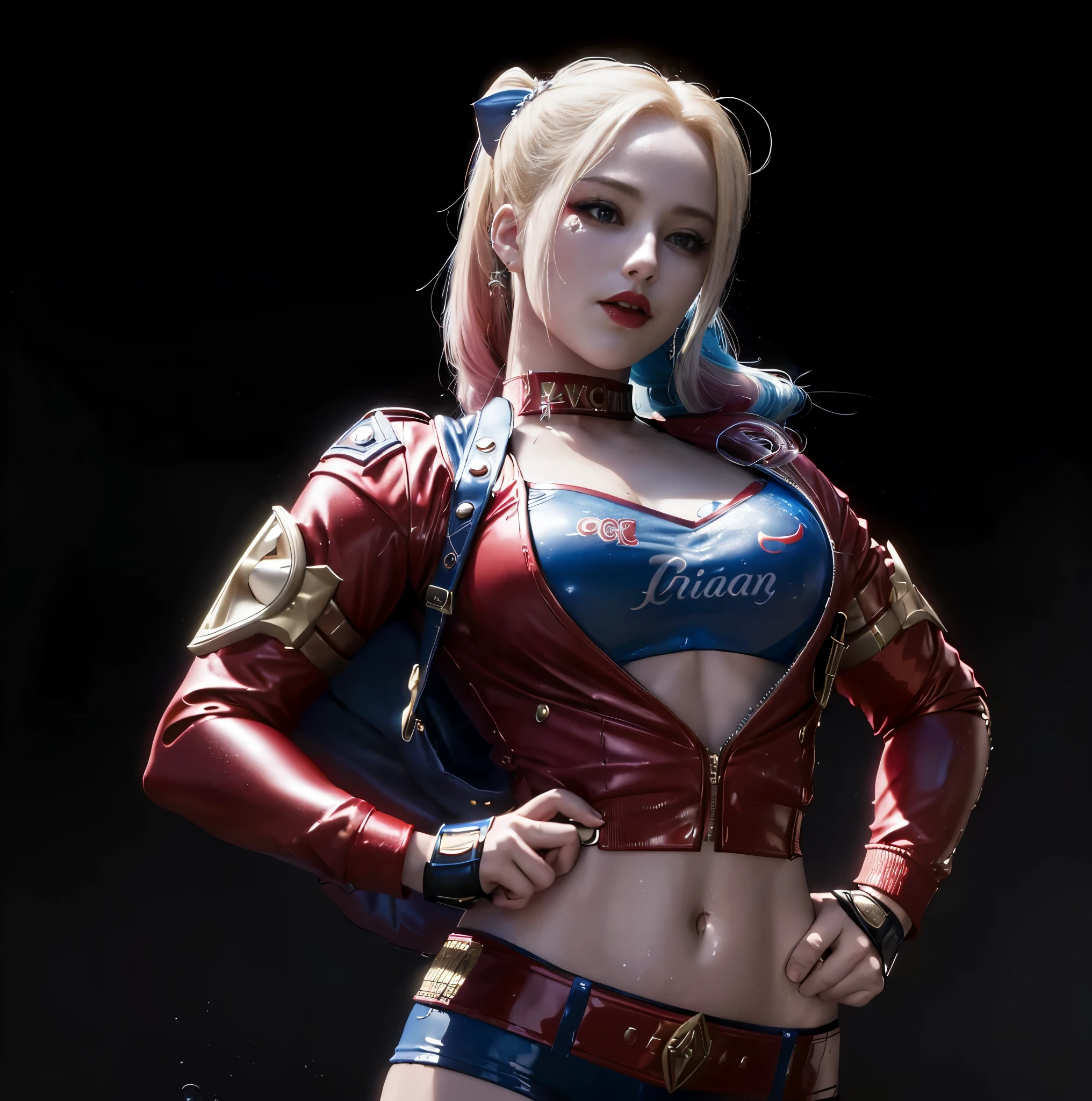  Harley Quinn, (best quality, 4K, 8K, high resolution, masterpiece:1.2), harley queen, Harley Quinn, Portrait of Harley Quinn,, High heel, Super detailed, (actual, realistically, realistically:1.37),, Conceptual artist style, (realistically:1.2), (endless reality), (masterpiece:1.2), (best quality), (Ultra-detailed), (8K, 4K, complicated), concept art by Juan O'Gorman, CG trends, under art, 《king of warriorigure, fighting game characters, hq render, As a Tekken character, cammy, Harley Quinn Station, chun - li, Chun-li, chun li, Charming Jill Valentine， (best quality, 4K, 8K, high resolution, masterpiece:1.2),Super detailed, (actual, realistically, realistically:1.37), Conceptual artist style, (realistically:1.2), (endless reality), (masterpiece:1.2), (best quality), (Ultra-detailed), (8K, 4K, complicated),, alone,