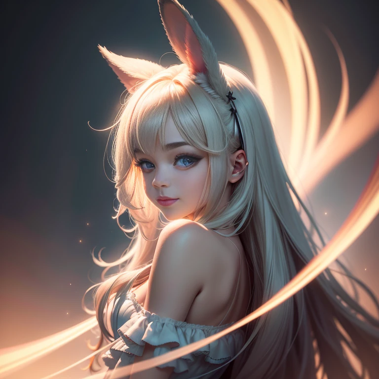 Korean, masterpiece, best quality, high quality, extremely detailed CG unity 8k wallpaper, (realistic, Photo real: 1.3), (RAW photo: 1.2), Woman body set medium breasts, exposed breasts, full and natural breasts, crisp breasts, tender white complexion, straight buttocks, (transparent tong), surreal, 8K, original photo, film grain, super high resolution, super detail, tall, very clear face, slender long legs, a pair of snow-white slender beautiful legs, like ivory carved jade legs, perfect proportion and length, stunning face, melon seed face, qiong nose cherry lips, eyebrows picturesque, amorous, charming, slender and slender waist, close-up of a woman in gold and white clothing, super detailed rendering, 3 D rendering character art 8 K, complex white and gold armor, full samurai armor fox, high detail iconic character, 8K rendering, octane rendering, octane rendering, super detail octane rendering, super detailed octane rendering, super detailed 3 d rendering, futuristic style fox demon --auto --s2