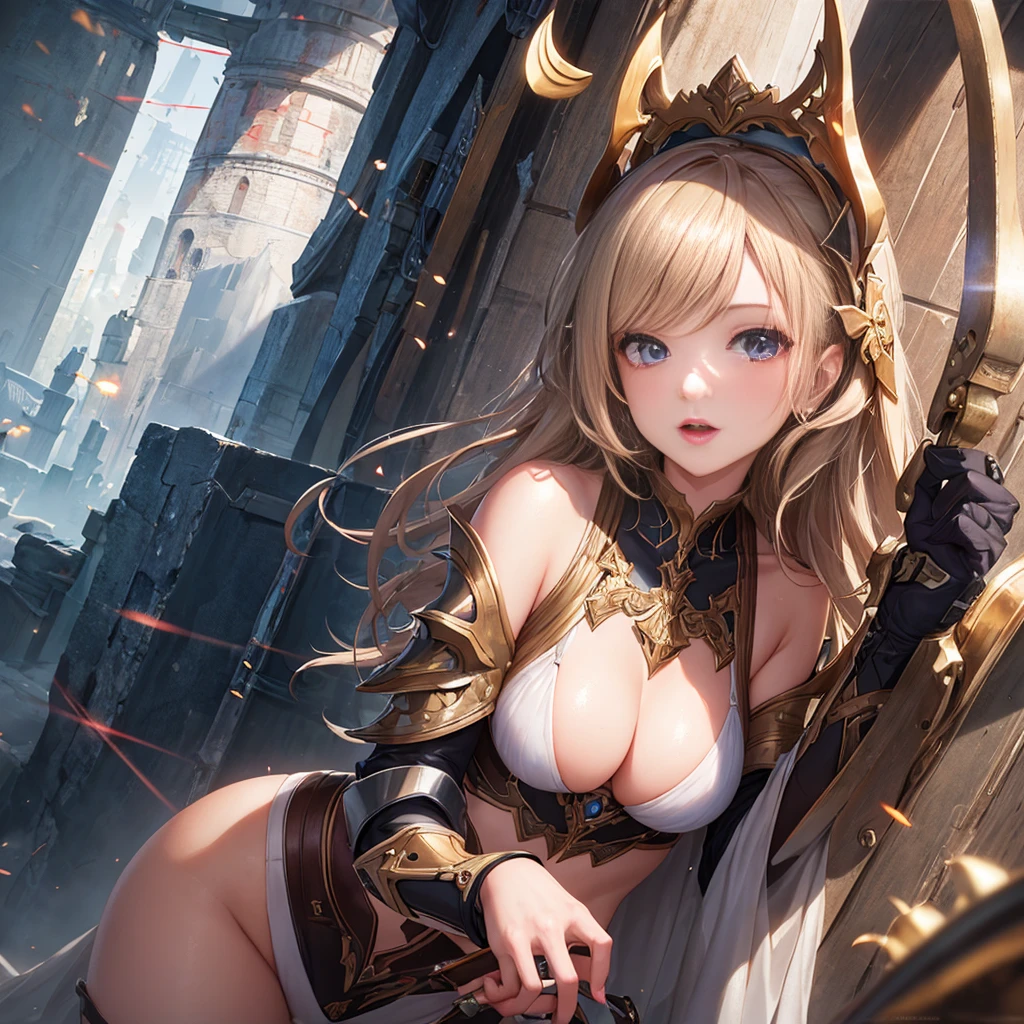 (((masterpiece, top quality))), (((highest quality))), (((ultra-detailed))), (very delicate and beautiful)), cinematic light, (((harmony))),((future)), girl, technology, armor.