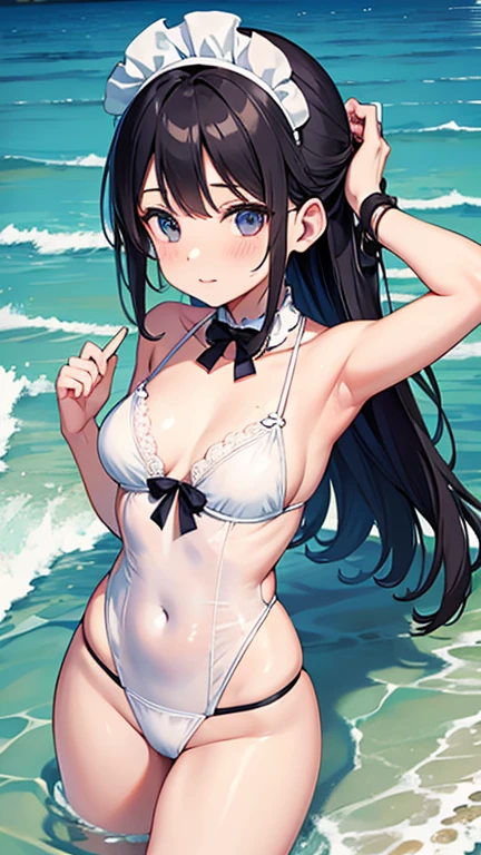 maid swimsuit