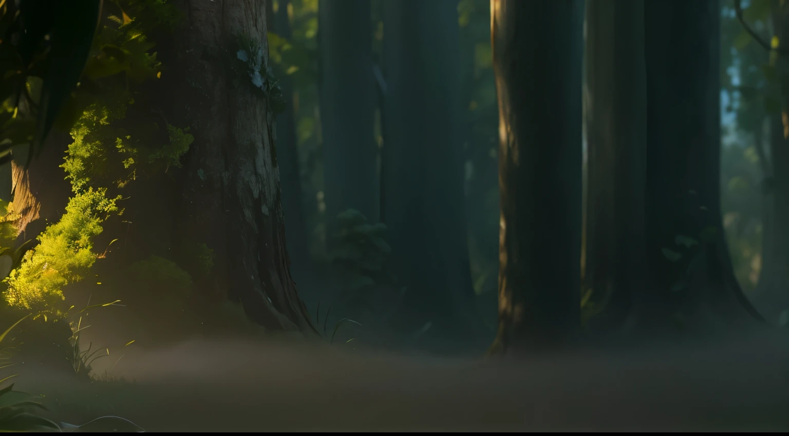 reality,forest,trees,Light,迷雾forest