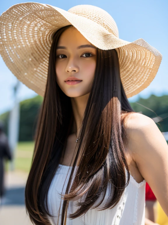 long hair hat