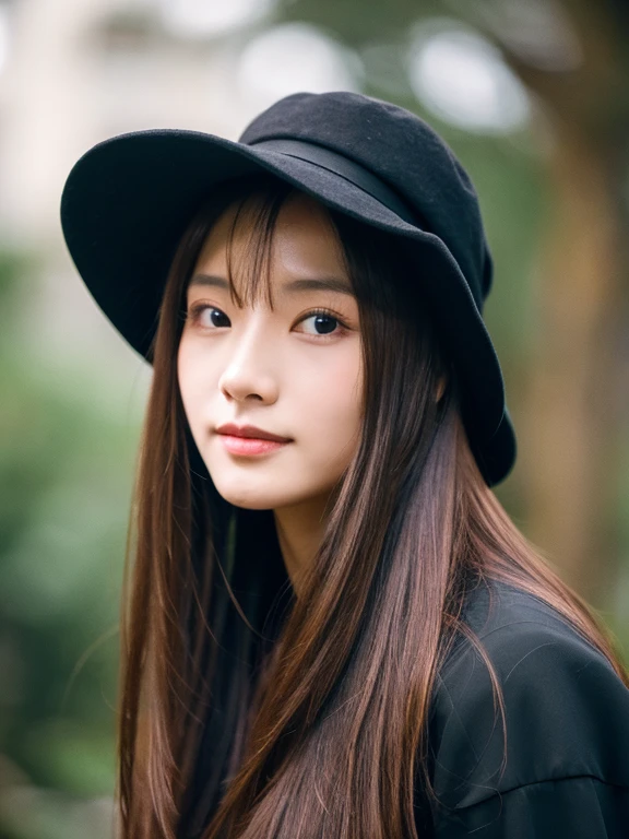 long hair hat