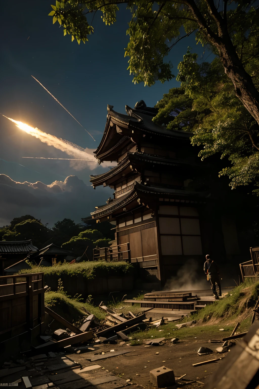 fundo tokyo destruido epoca sengoku