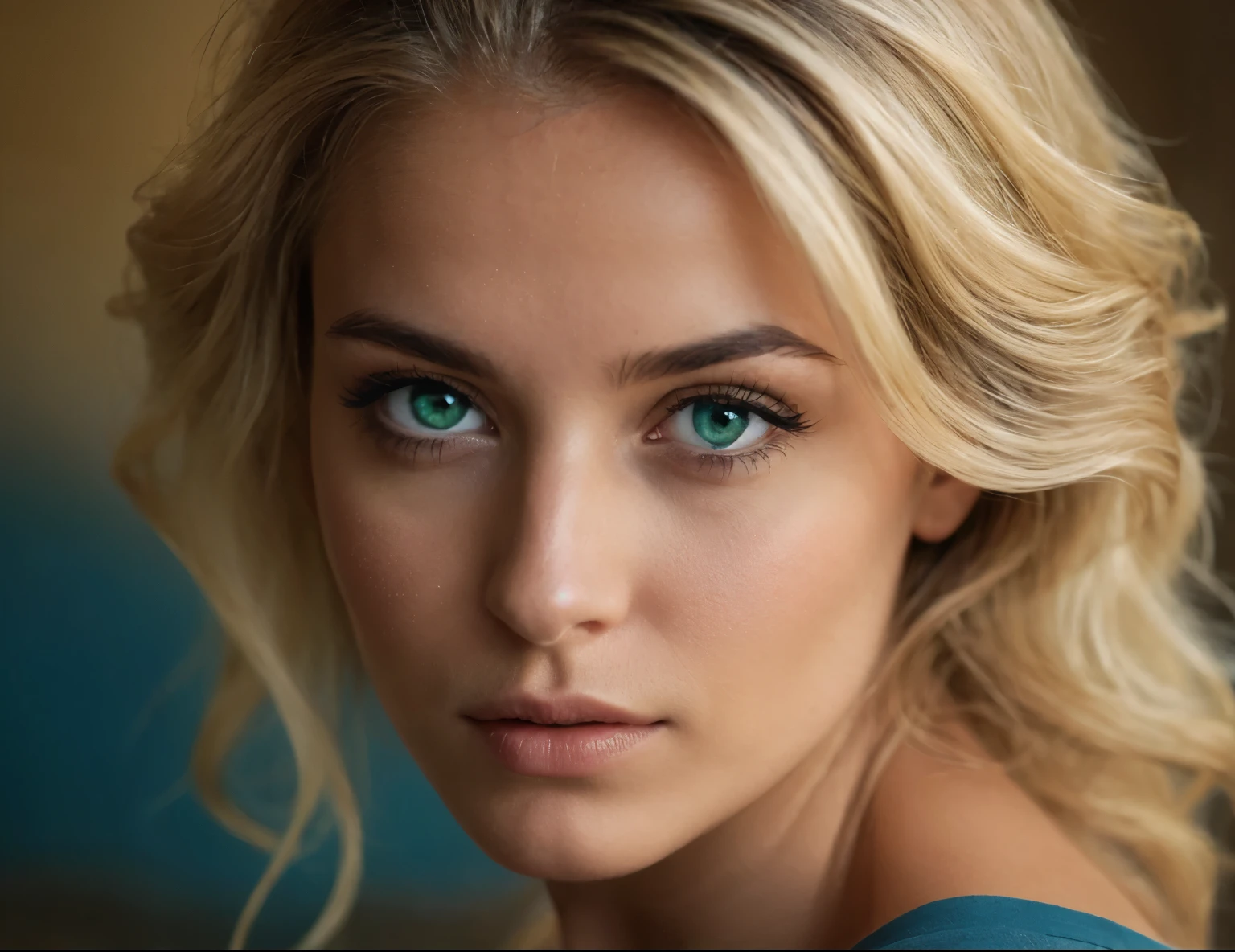 green eyes