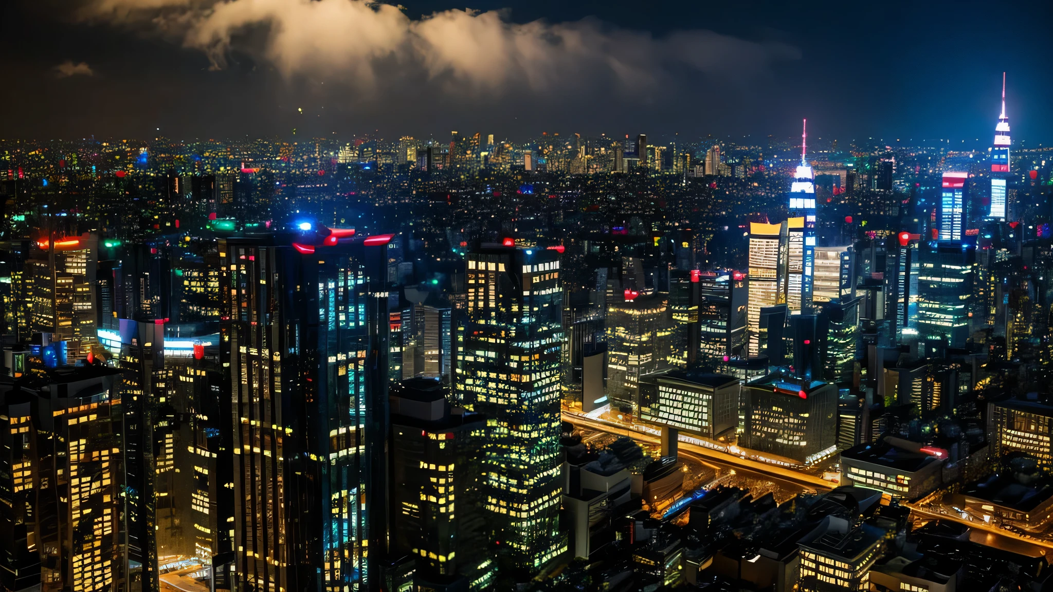 Tokyo Night View、There are no females、