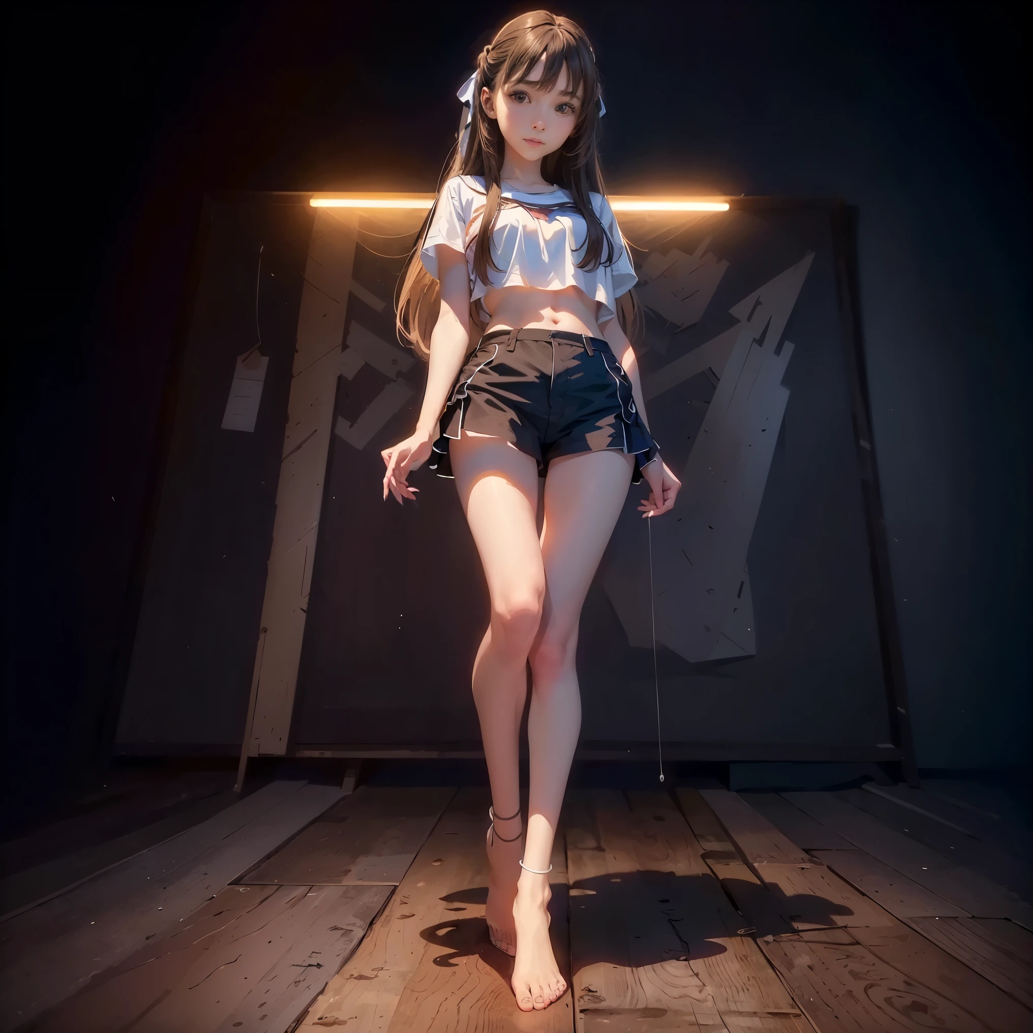 cute girl, Height about 160cm, brown eyes, bright and cute colored clothes, long straight black hair, masterpiece, 最high quality, 超high quality, high quality, High resolution, ultla High resolution, disorganized, 4k, 8K, 16k, very detailed, Complex, great shading, high contrast, realistic, photo realistic, RAW photo, photo shoot, super detailed illustrations, shortening, perfect anatomy, correct anatomy, perfect proportions, perfect face, perfect hands, perfect legs, perfect fingers