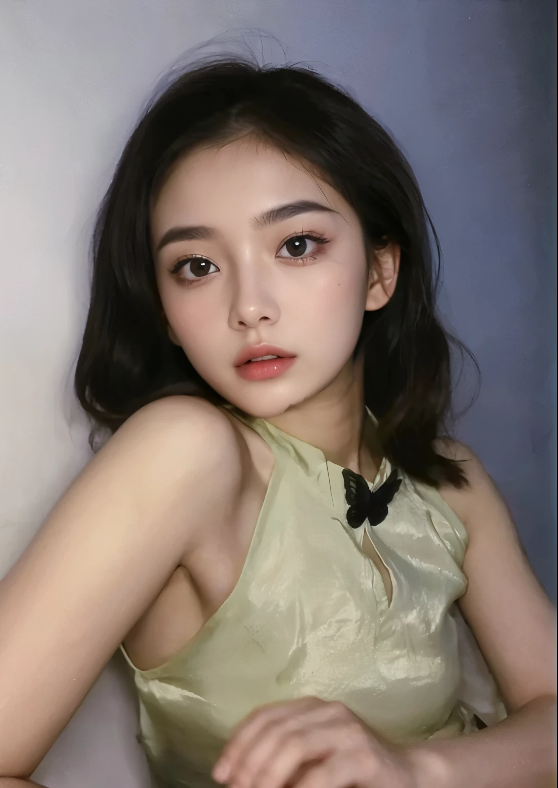 ((work)，best picture quality，higher quality，(high detail)，[Exquisite facial features]，woman，beautiful girl，individual，expressionless)