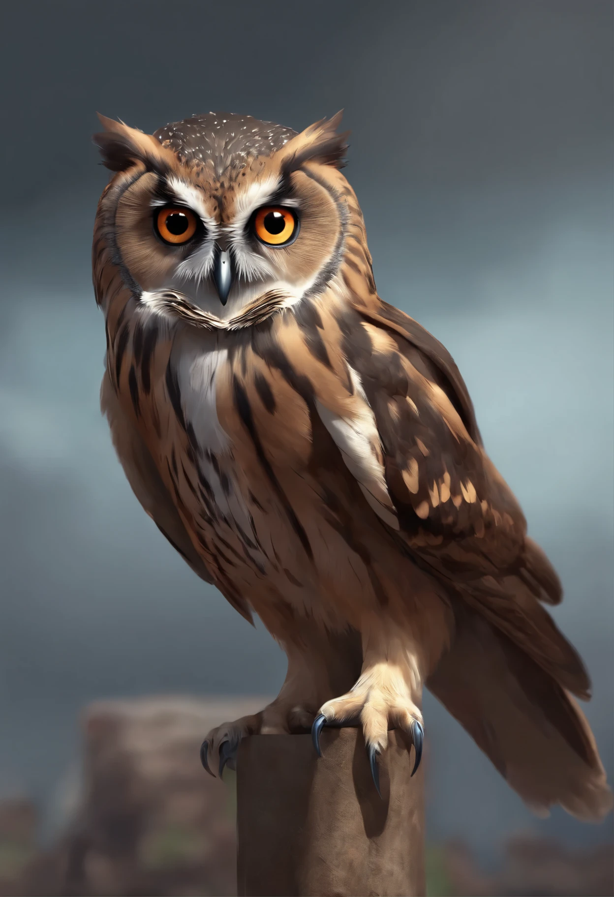 Makoto Shinkai, anime style,кровавая an owl, an owl обратень, angry, an owl, an owl вся в крови, окровавленный an owl в мясе сидит на глобусе в лесу, charming digital painting, Rendering of an owl, Anthropomorphic match, bloody feathers, Rendering of the Marmoset ToolBaged, Zbrush color renderer, Rendering of the Marmoset ToolBag, Octane turns into a lonely bloody mass, cute 3D rendering, bloody feathers all in the meat, cute detailed digital art, freaky owl demon with bloody feathers