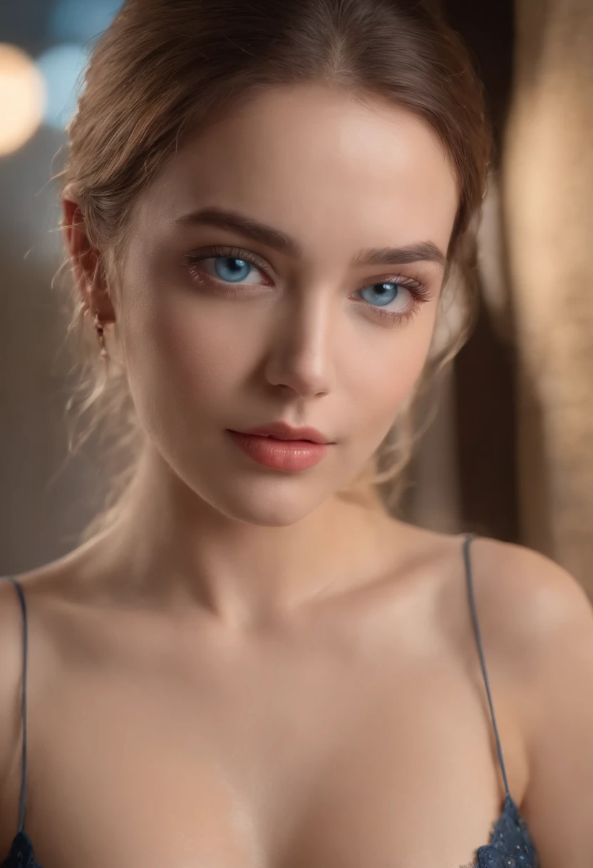 Imagem fotorrealista de corpo inteiro de uma linda com lindos seios pernas abertas revelando sua exuberante , corpo inteiro, the whole visible body , Corantes naturais, dynamic installation, Kinematic image, —Niji 5 — Expressive style Textured detail Gorgeous face, pele detalhada, Looking with blue eyes on camera, octan render, HDR, cobrir, Deszoom, luminisme, bar lighting, complexo, Image with 8k resolution Details of fractal isometry Bioluminescenotografias realistas impressionantes , cabelo longo, Cidade, silhueta, paisagem urbana, vtuber br | |, (((Ponta saindo, areola protrudes, pubic shape clearly visible))) ,((pubic hair, cerdas do abdome inferior, virilha aberta,are large and about to spill out of costume, Pelos pubianos ficam fora do traje)) abdominais de seis pacotes:1.4 ,Wet