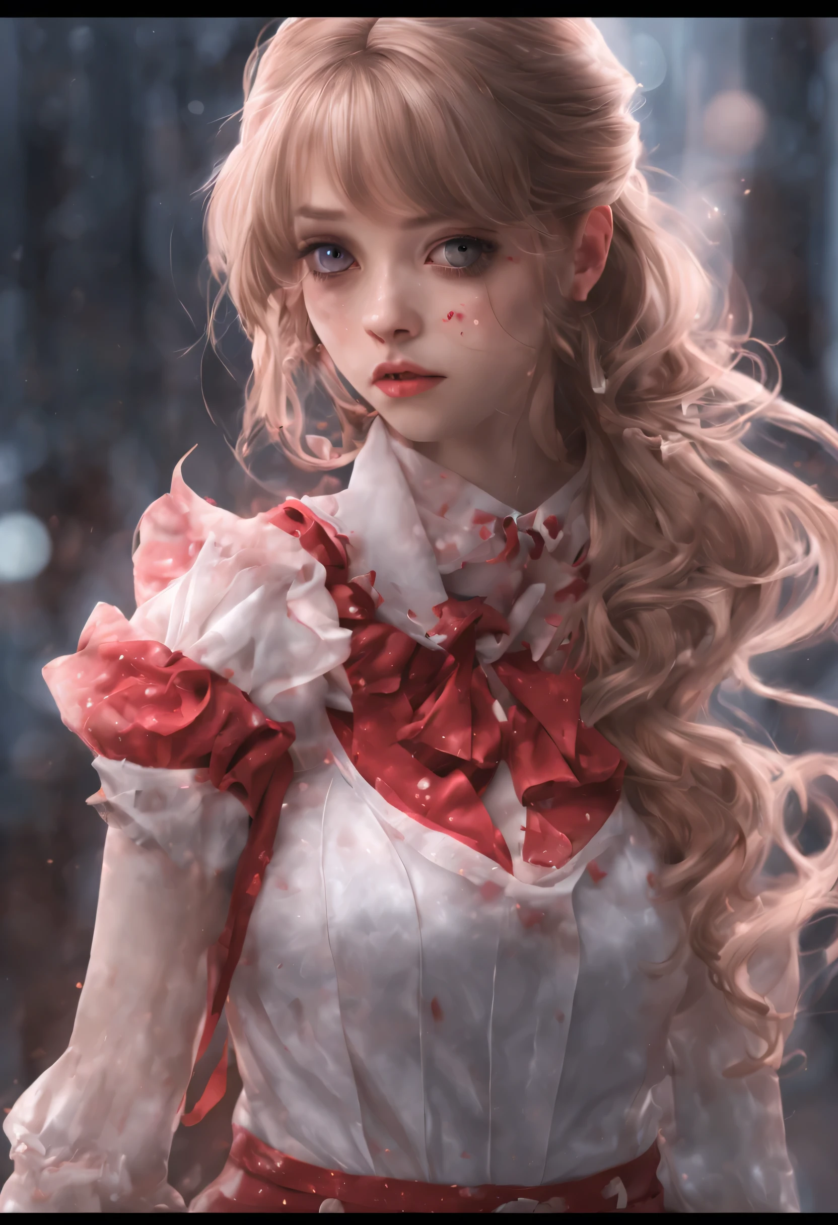 fotorrealista,Realistic illustration in Modelshoot style,((obra maestra)),((La mejor calidad)),((calidad ultra)),((ultra detallado)),((1girl)),((Only)),((waifu:1.5)),Perfect anatomy,manos perfectas,hermoso cuerpo,hermoso_cara,ulzzang-6500-v1,e-chica,Excepcionalmente Beauty Waifu Princess Emma Stone y Eiza Gonzalez como Rin Tohsaka y Tifa Lockhart corriendo aterrorizada en un hospital siendo perseguida por un grupo de zombis horribles y aterradores,(((zombis,A crowd of horrible and terrifying zombies watching and running after her piled up with each other to catch up with her...))),en un de colegiala,ropa mojada,Minifalda Sailor,Calcetines negros,((rosa-brillante_ojos)),Cabello largo ondulado,Pinzas para el cabello,delineador,Maquillaje lindo,lipstick,Glossy lipstick,con una mirada de terror, worry and sadness,((ojos detallados perfectos)),lluvioso con niebla afuera,noche,Tema rosa,bioluminiscencia,light particletremadamente CG Unidad 8K Fondo de pantalla)),((cinematic lighting,Luces de la mejor calidad)),Detalles intrincados,Suave,sharp focus,Extremely beautiful and aesthetic,Renderizado de octanaje,retrato de cuerpo entero,damp skin,((Cuerpo detallado perfecto)),
