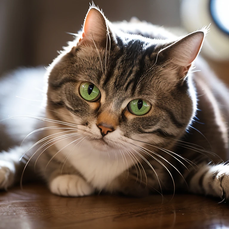 Generate ultra-high definition images of chic cats, Use advanced macro photography techniques、Highlights the intricate details of your cat's coat, beard, and expressive eyes.
Place the camera at the level of the peephole, Create an intimate connection between the audience and the cat subject. Large Diameter,Achieve shallow depth of field, Makes the cat stand out clearly against a slightly blurred background.
Improve lighting to highlight the texture and contours of your cat's body。, using software, remove rough shadows、, cozy atmosphere.
Scratch the cat in a relaxed position, But it's balanced, Express your flexibility and elegance. Try to capture moments of natural movement, Strwaithing, beauty of pubic hair, wait., convey realism.
Implement post-processing techniques to improve image clarity, contrast, And the color balance, Protected on all sides, From a cat's intricate patterns to its intense gaze, Rendered in amazing detail.
finally, Conveying the gentle beauty and innate grace of cats, Capture a fleeting moment,Celebrating the uniqueness of cats' curiosity and balance.