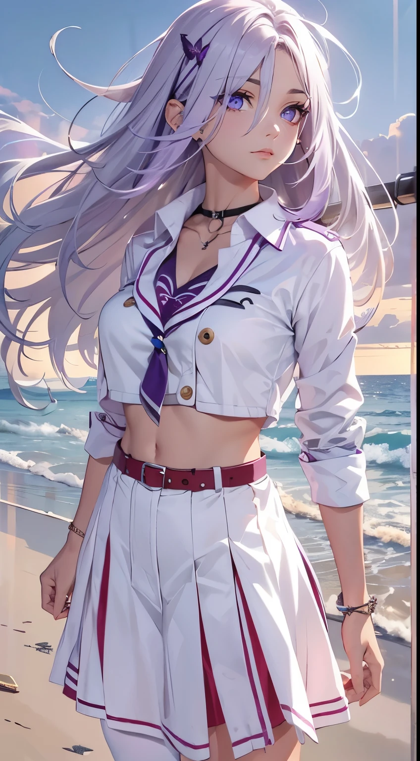 purple eyes