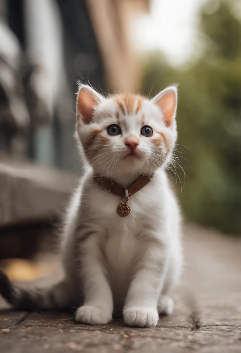I have two  kittens, a cute little cat, cute kittens, Cutest, Incredibly cute, Adorable and cute, And cute and lovely. They are walking down the street with backpacks, Walking together, commute, Proudly walk down the street, And the cat  walking. They are cute in the style of 🍂 and 🍁, Adorable and cute, Cute and adorable, oh, nice and cute. They are known as real-life Tom and Jerry.