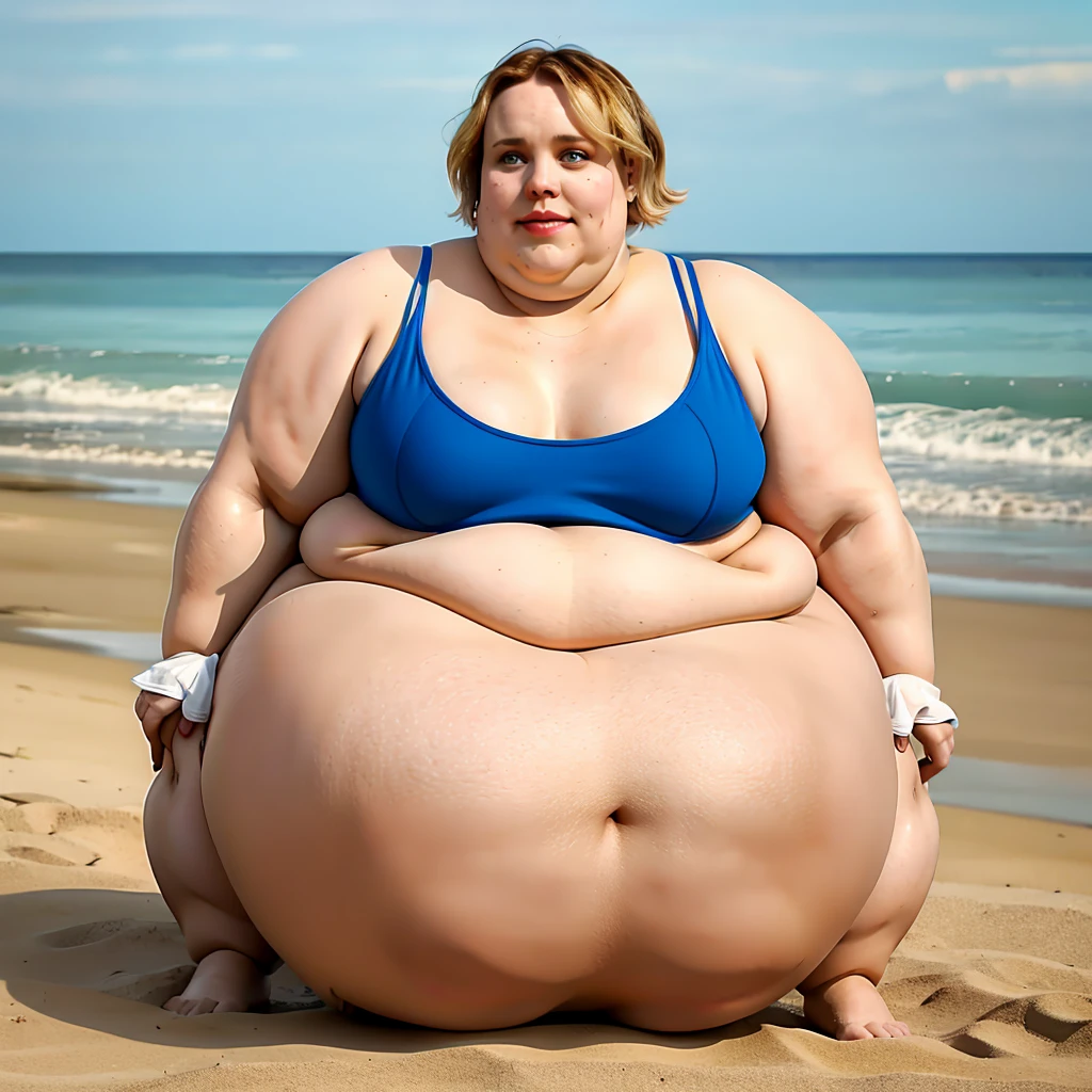 Extremely ultra morbidly obese fat body - Rachel McAdams -Extremely ultra morbidly obese very round fat belly-Extremely ultra morbidly obese fat face-Extremely ultra morbidly obese fat arms-Extremely ultra morbidly obese fat legs-Extremely ultra Morbidly obese fat hands-Extremely ultra morbidly obese Feets-Beach-Gigantic enormous round belly-red Baywatch swimsuit