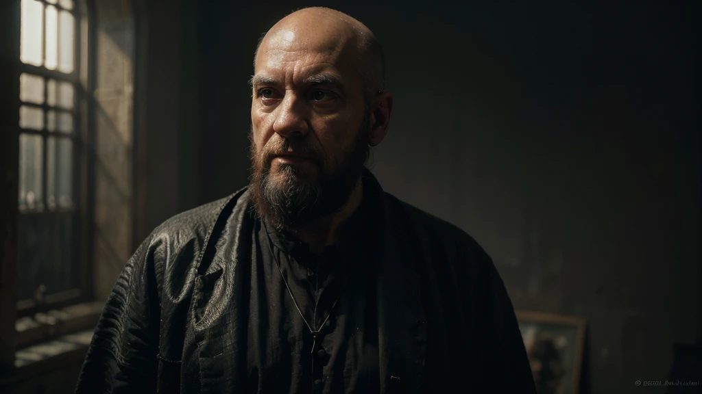 Apostle, a old bald man with long beard, front facing, perfect composition, beautiful and intricate and insanely detailed octane rendering, trending in art season, artistic photography 8k, photorealistic concept art, soft natural volumetric cinematic perfect light, chiaroscuro, award- winning photography, masterpiece, oil on canvas, Raphael, Caravaggio, Greg Rutkowski, Beeple, Beksinski, Giger, frontal image, perfect composition, beautiful detailed insanely detailed octane render trending on artstation, 8 k artistic photography, photorealistic concept art, soft natural volumetric cinematic perfect light, chiaroscuro, award - winning photograph, masterpiece, oil on canvas, raphael, caravaggio, greg rutkowski, beeple, beksinski, giger