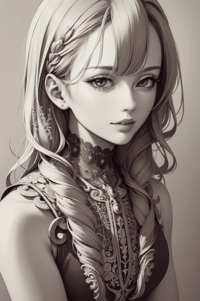 (Masterpiece, Best Quality, Highres:1.4), Detailed, Intricate Details, 4K,
color splashes, line art, art, fibonacci,