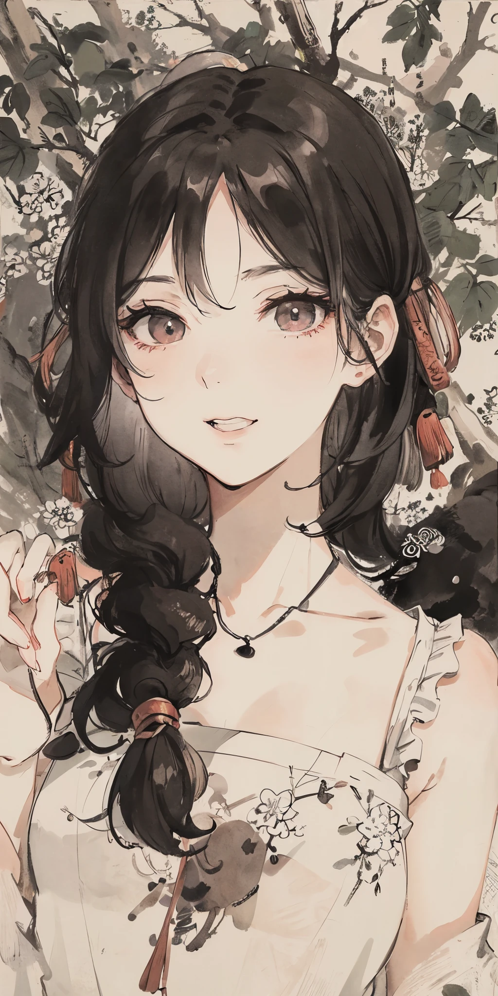 (masterpiece, best quality: 1.2), traditional Chinese ink painting,