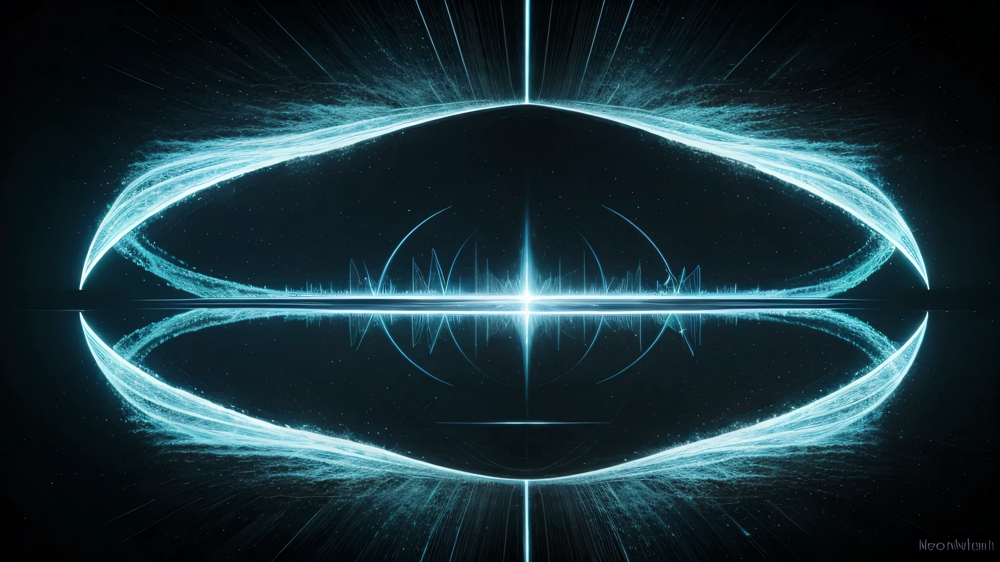 An abstract thing showcasing the flow of energy from negative mindset patterns to positive ones, emphasizing the transformative nature of mindset shift.