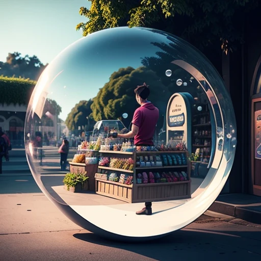 Bubbleland store market