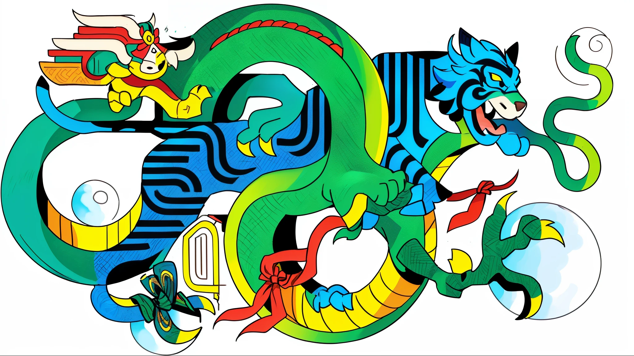 The ever-bending Chinese dragon,