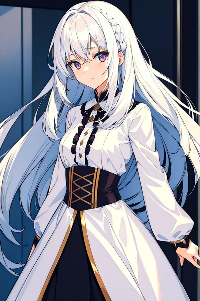 Anime with white hair