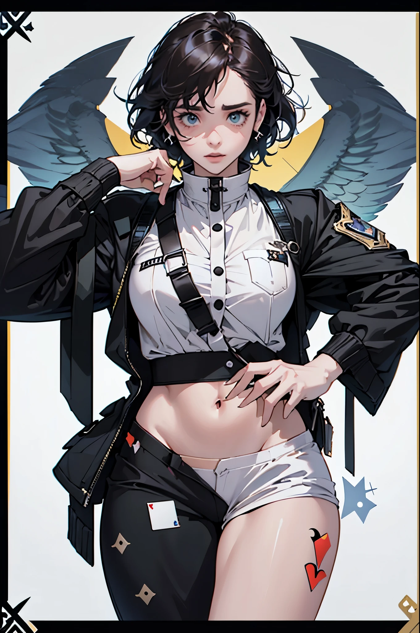 (masterpiece:1.4),(Highest quality:1.4),(Absurd:1.4), (1 female), ((nsfw)), ((pubic hair)), (spread pussy), uniform,