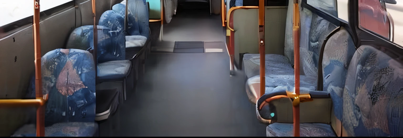 Local buses、Inside the bus