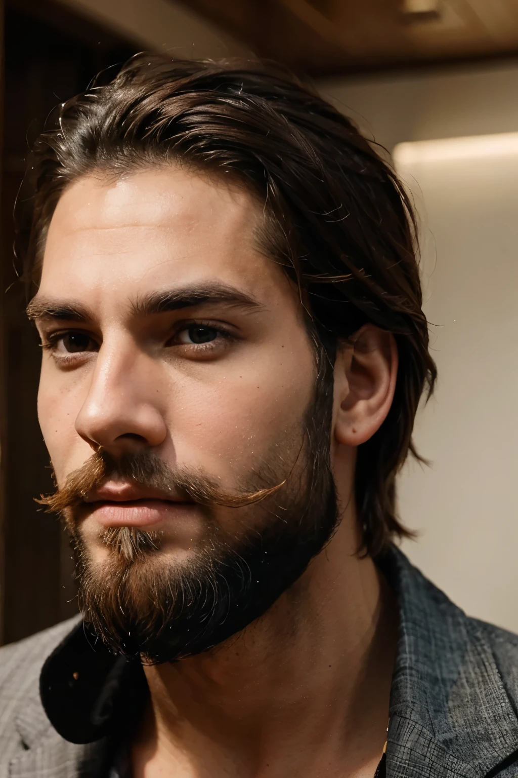 Handsome Men the Most Attractive Faces with beard