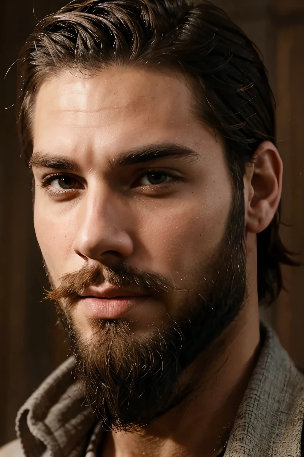 Handsome Men the Most Attractive Faces with beard