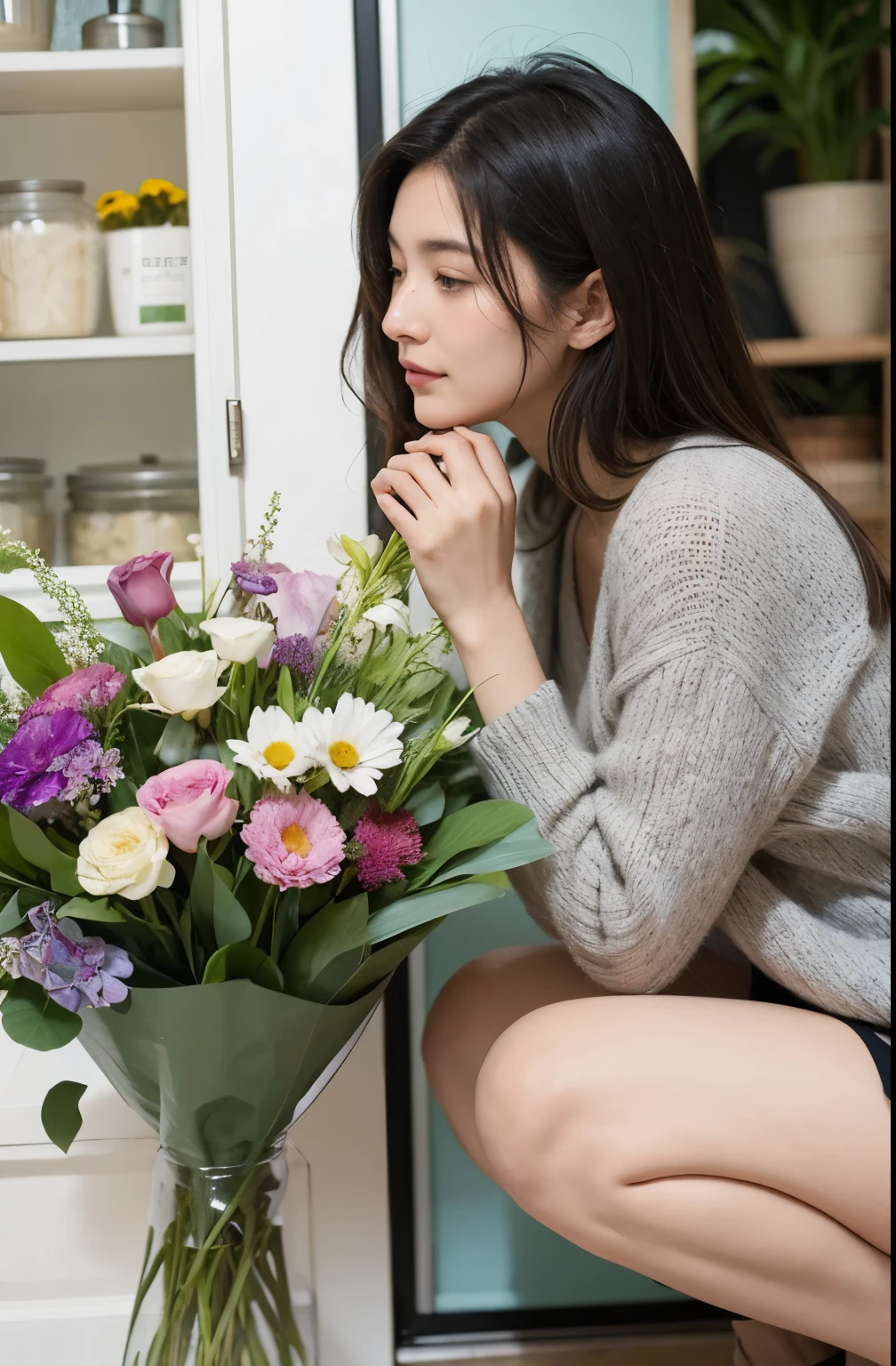 Florist owner,Intellectually gentle