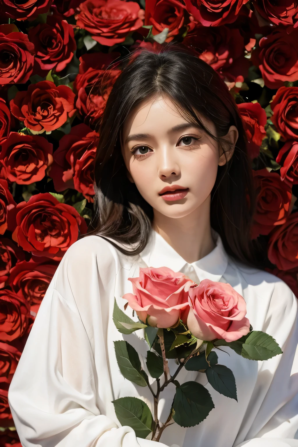 Number 18 rose