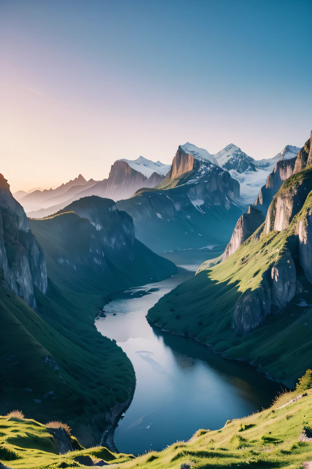 Please generate a landscape background image with a fresh theme