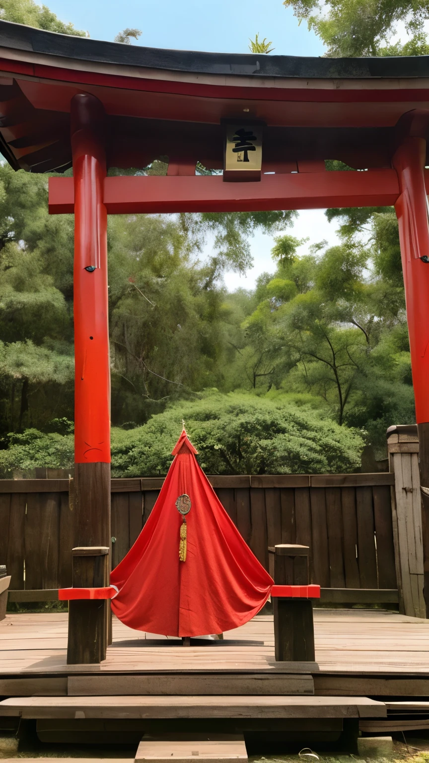 Lucky shrine wish come true divination