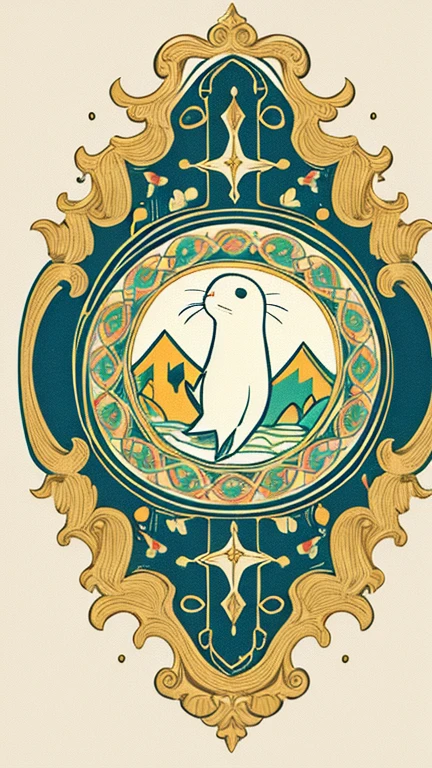 Light vintage color,flat,,Printing style RIS,illustration,Justice,Leave empty space,Low Saturation,many colors,Individually organized,deciduous ranch,seal, sticker,Random distribution,Beautiful drawing style, Color Guide,Graphic design,Carpet pattern,(simple background)