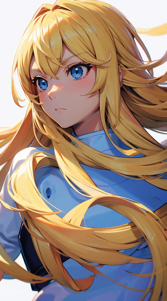 Blonde blue top anime girl, Bottoms, Erect nipples, Process Art, Touch her, Naughty, Enchanting anime girl, Blonde long hair anime girl, Naughtyアニメスタイル, Naughtyスタイル, Anime Best Girl