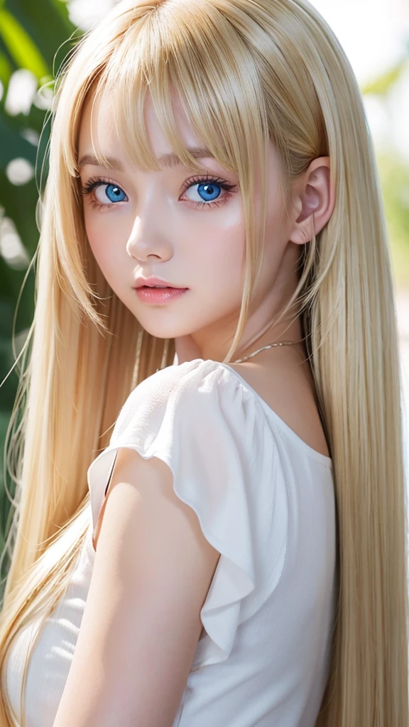 strong wind blonde、very long beautiful straight hair、Shiny and dazzling bright hair、very cute beauty face、Beautiful clear and shiny skin、Long bangs cover the beauty&#39;s cute face、Beautiful cute girl with transparent dark beautiful natural blond silky hair、Twintails are sexy, so her face.., very cute and beautiful、Very shiny and beautiful skin、beautiful messy bangs、Very beautiful and cute sexy bright sky blue big eyes、very big eyes、The luster of blonde hair that reflects all kinds of light、beautiful very long shiny silky blonde hair、18 years old petite, very beautiful and cute girl、gross face、cheek gloss highlight、White, young and bright skin、