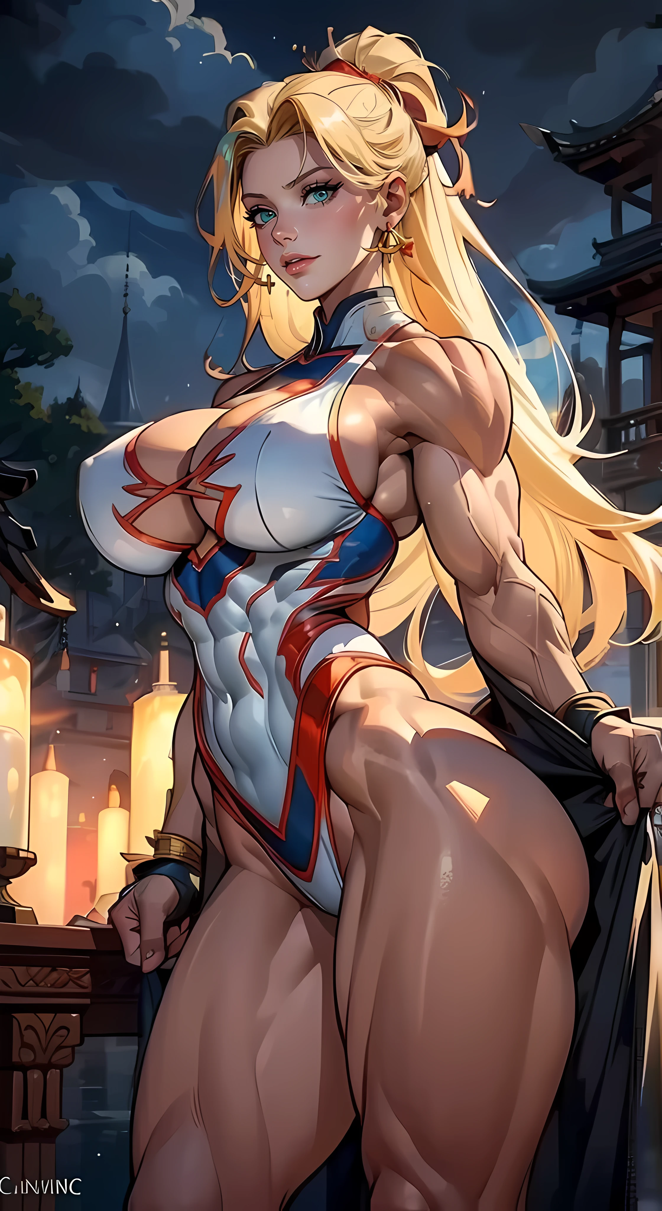 ((Beautiful)), 1female,16-years-old,Huge breasts, 独奏, ,Russian princess, trpical garden,palaces,White transparent court costume, Pornographic exposure,Exposure of bikinis,Skysky,the night, She has long flowing blonde hair, Bare genitalia,Sateen,Bigchest, From the front side, Wet straight hair, Sweating profusely,mostly cloudy sky,(((tmasterpiece),(Very detailed CG unity 8K wallpaper),best qualtiy,cinmatic lighting,detailed back ground,beatiful detailed eyeright pupils,(Very fine and beautiful),(Beautiful and detailed eye description),ultra - detailed,tmasterpiece,)),facing at camera,A high resolution,ultra - detailed),climaxing,Very long hair,legs are open,Emotive expressions,Open-mouthed,Chest sagging,nakenesulge,Expose the genitals,revealing breasts,Camel toes,with no underpanttremely large bosom,Extremely colorful,Most detailed,fully body photo,The face well lit