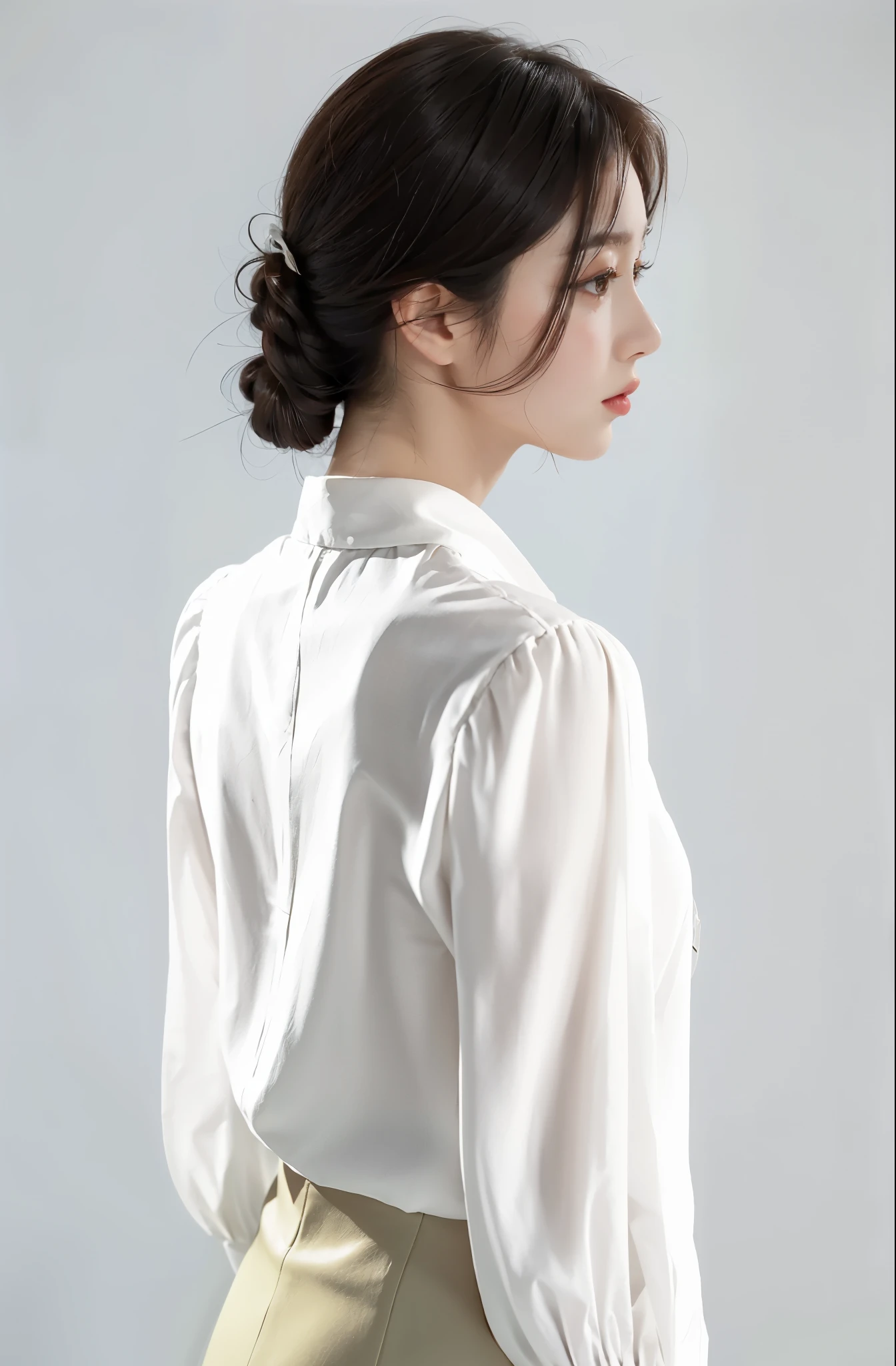 korean girl, very beautiful face, (photo realistic:1.4),(masterpiece, 4K, best quality, ultra detailed),studio shoot,pictorial,photography,realistic eyes, Ultra-Detailed Face, Detailed Lips, closed lips