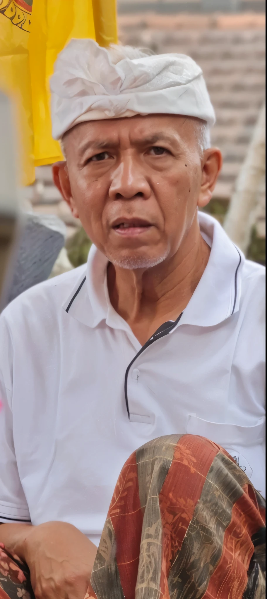 (highest resolution, distinct_image), best quality, masterpiece, highly detailed, semi realistic, a balinese man with short white hair, mature man, triple bangs, black uniform, black pleated skirt, military uniform, spaceship space, control room, commander